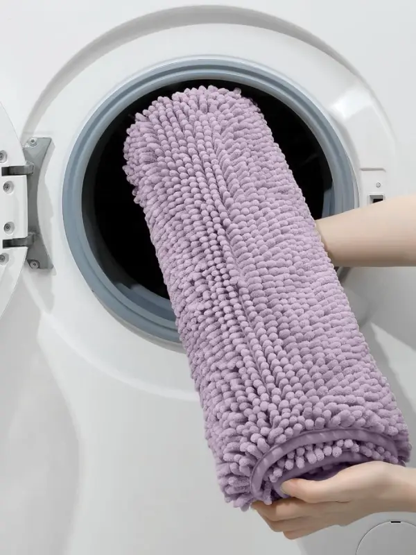 Коврик для дома LaDо́m, букли, ворс 2.5 см, плотность 1400 г, 50&times;80 см, сиреневый