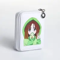 Кошелёк детский на молнии Выбражулька &laquo;Авокадо&raquo;, белый