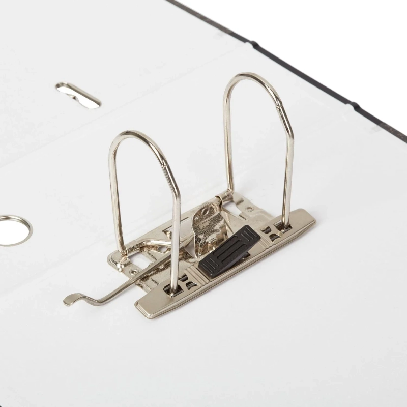 Папка-регистратор Attache 90 мм мрамор с корешком бумвинил и карманом