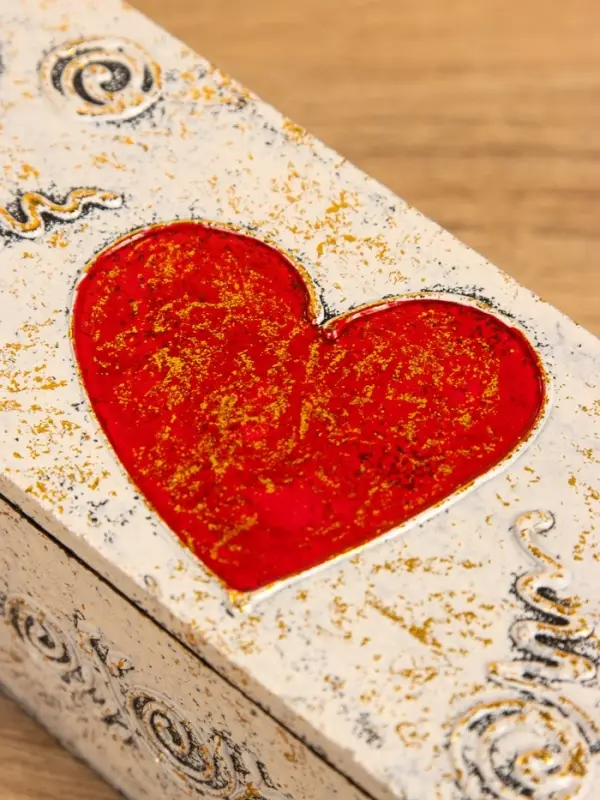 Шкатулка  Шкатулка "Любовь" 32х7х7 см, МДФ