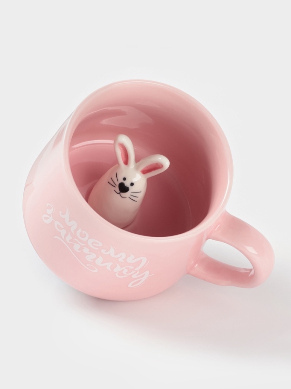 Кружка "Зайчик" 13х9х8 см