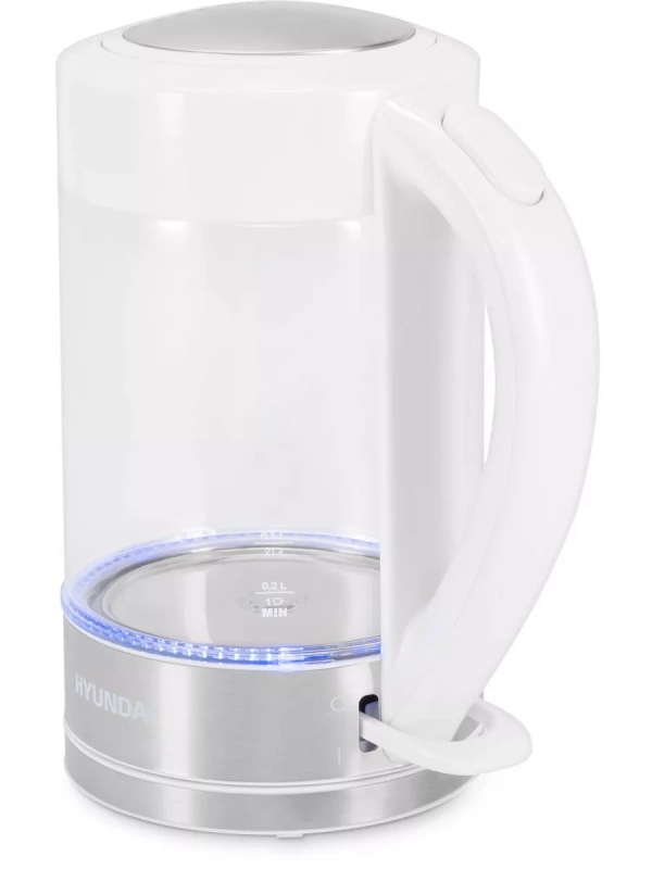 Чайник HYK-G9990 1,5л 2000Вт белый (стекло) Чайник HYK-G9990 1,5л 2000Вт белый (стекло)