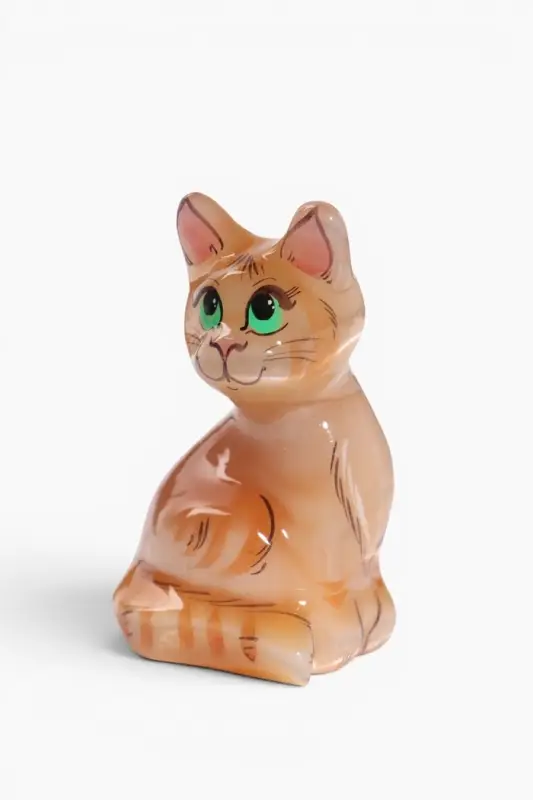 Фигурка &laquo;Котик &raquo;, 6.5&times;3.5 см, селенит