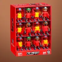 Фигурка - игрушка для мальчика &laquo;Пожарный&raquo;, МИКС