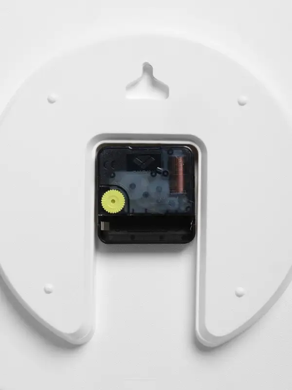 Часы настенные, интерьерные &laquo;Рубин&raquo;, бесшумные, d=35 см, корпус белый