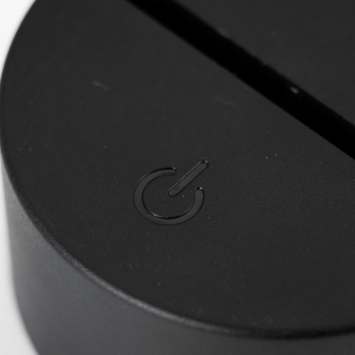 Основание светильника сенсорное LED 7 цветов USB черный 10х10х3,5 см RISALUX Основание светильника сенсорное LED 7 цветов USB черный 10х10х3,5 см RISALUX