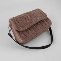 Канва-основа для вышивания сумки, пластиковая, 45&times;47 см, 2&times;2 мм, белая