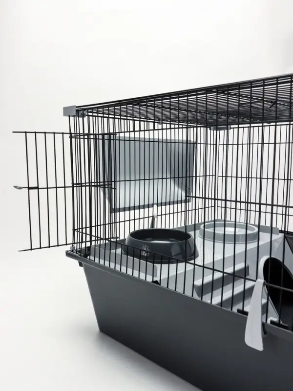 Клетка для шиншилл &laquo;Пижон&raquo; №11, складная, 80&times;50&times;46 см, серая