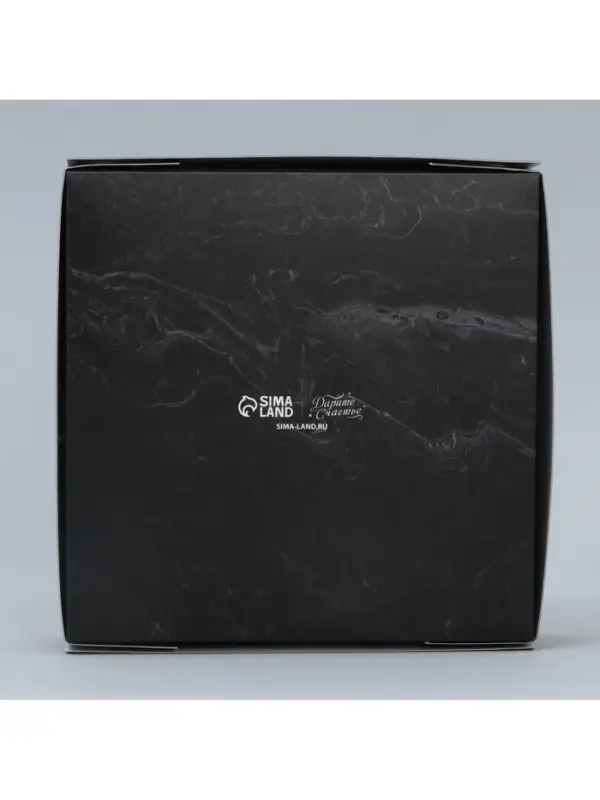 Коробка для конфет, кондитерская упаковка, 9 ячеек, &laquo;Настоящий&raquo;, 14.7&times;14.7&times;3.5 см