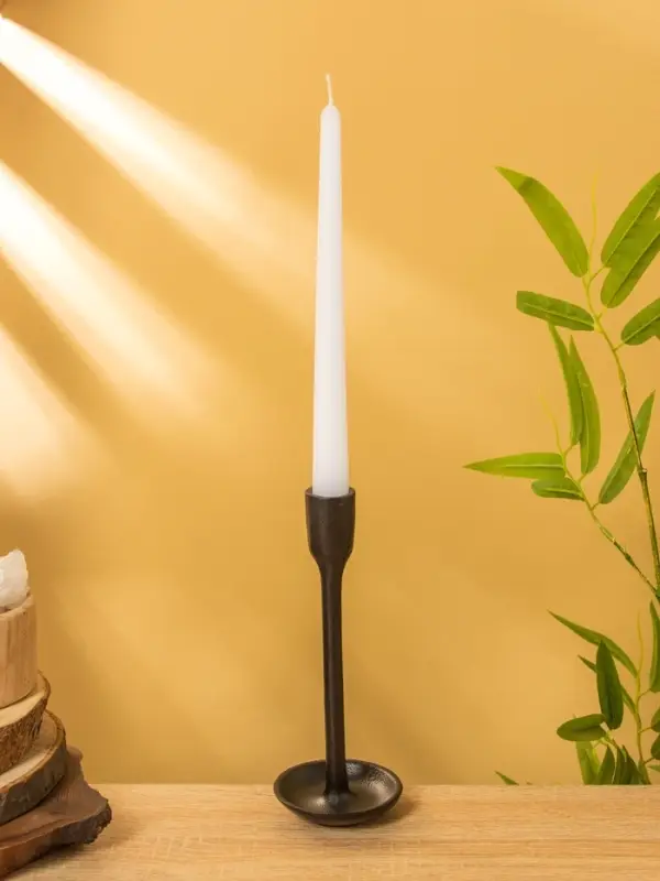 Подсвечник «Полночь», 8×8×20 см, алюминий Подсвечник «Полночь», 8×8×20 см, алюминий