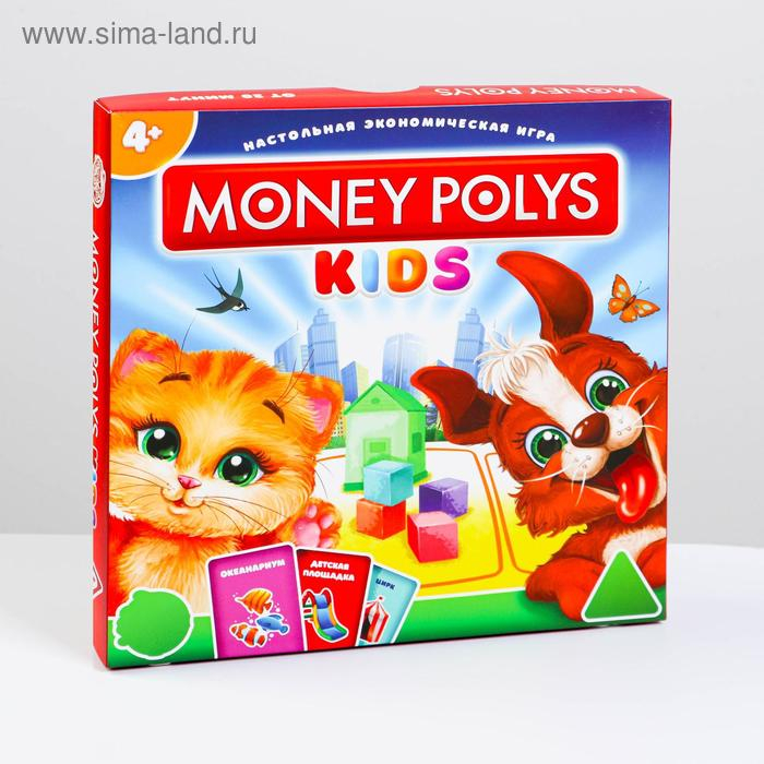 Настольная экономическая игра «MONEY POLYS. Kids», 90 купюр, 4+ Настольная экономическая игра «MONEY POLYS. Kids», 90 купюр, 4+