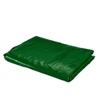 Тент защитный, 5&times;3 м, плотность 90 г/м&sup2;, УФ, люверсы шаг 1 м, зелёный