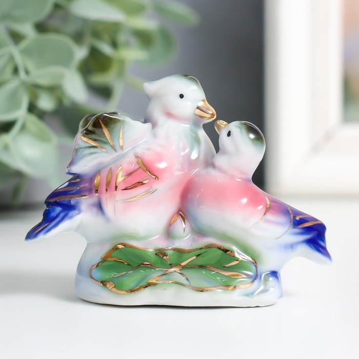 Сувенир керамика Сувенир керамика "Уточки-мандаринки" цветные 7,5х6х3.5 см