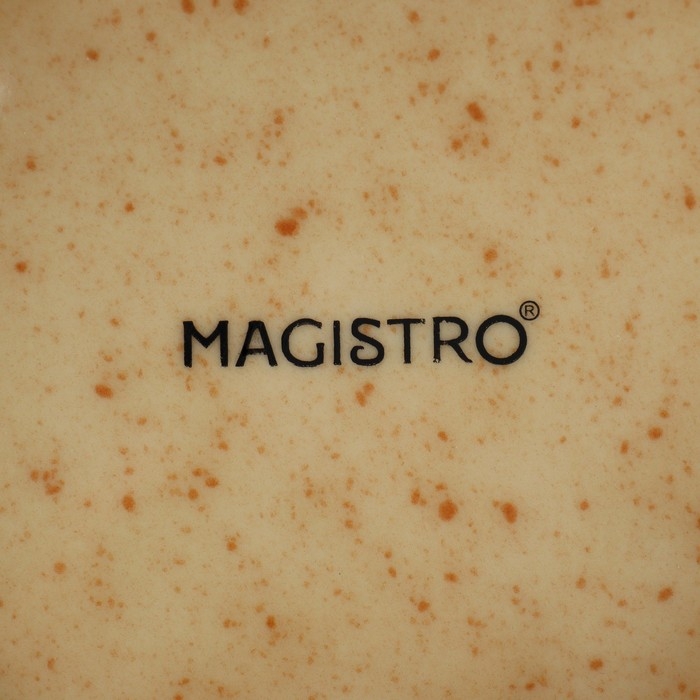 Блюдо сервировочное фарфоровое Magistro Stone, d=11 см Блюдо сервировочное фарфоровое Magistro Stone, d=11 см