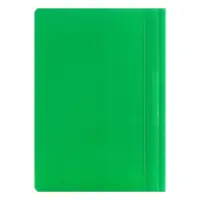 Набор папок-скоросшивателей А4, 5 штук, Calligrata, 180 мкм, с прозрачным верхом, зелёный