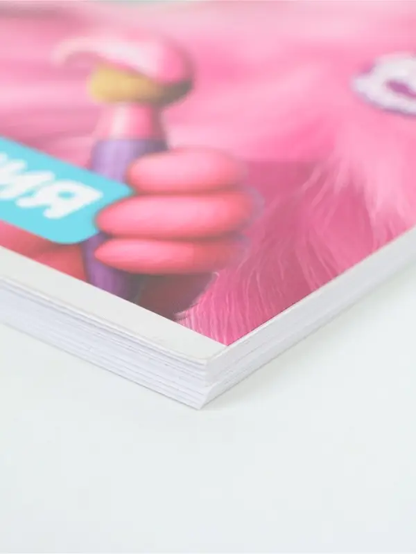 Альбом для рисования, 40 листов, на скрепке, А4 &laquo;Розовый монстрик&raquo;