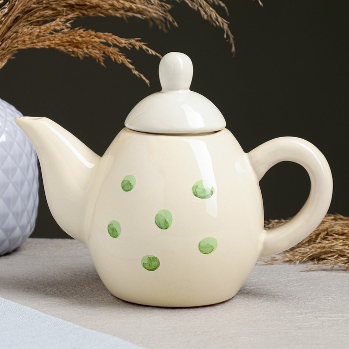 Чайник Чайник "Малый" 0,75л / 12х16см, горошек