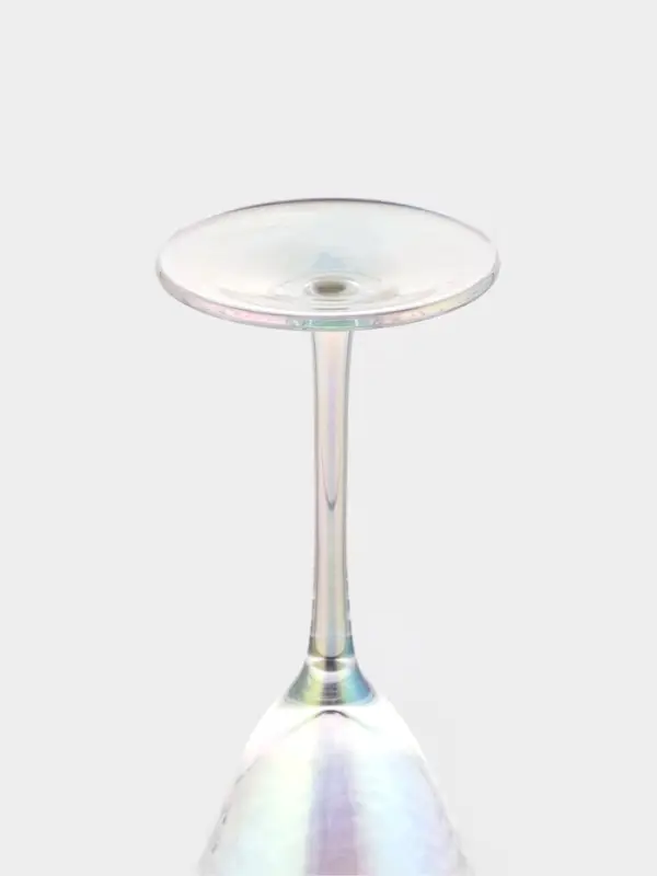 Набор бокалов для вина Magistro &laquo;Жемчуг&raquo; 400 мл, 6 шт., стекло, перламутровый