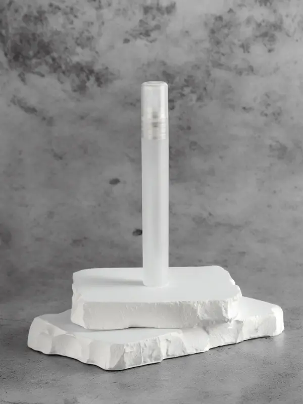 Флакон для парфюма, с распылителем, 10 мл, белый