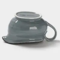 Соусник Magistro Alpine Frost, 285 мл, фарфор, голубовато-серый