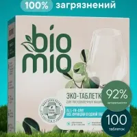 Таблетки для посудомоечной машины BioMio BIO-TABS MULTI с эвкалиптом, 100 шт.