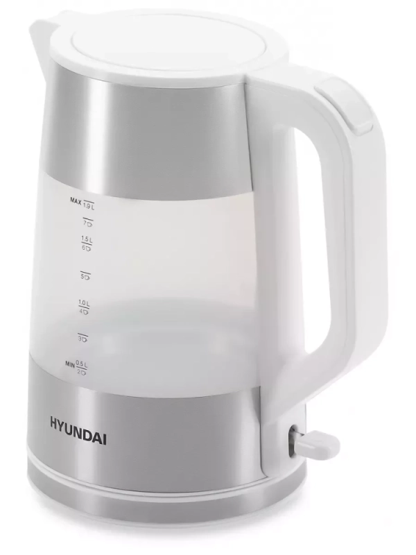 Чайник HYK-P4025 1,9л 2200Вт белый (пластик)