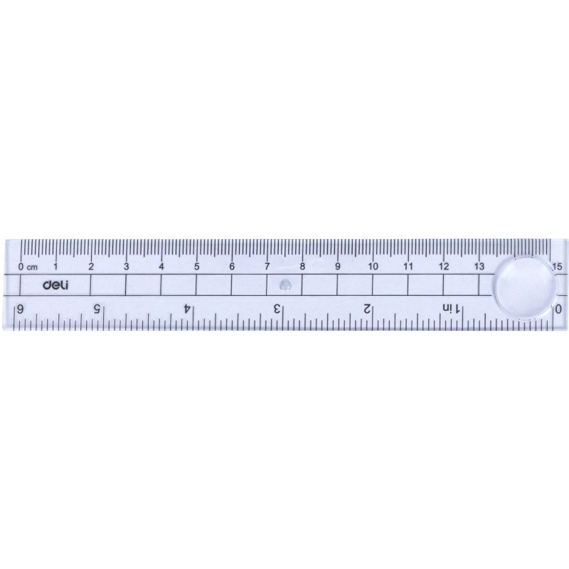 Набор чертежный Deli E9597 малый: лин 15см,угольн 10 и 7см,трансп 8см,прозр