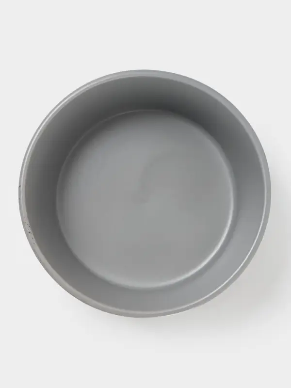 Салатник  Доляна 14,5х7 см "Гранит" серый