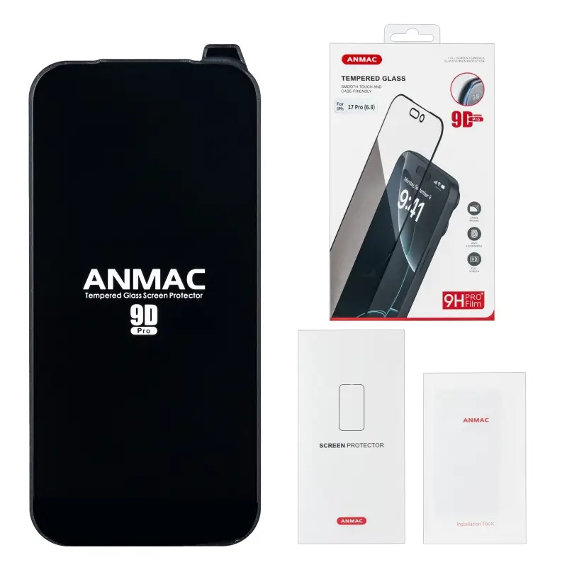 Защитное стекло для iPhone 17 Pro 9D ANMAC Арт. 1137565