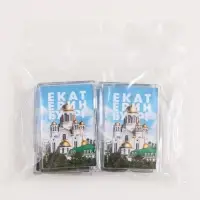 Магнит акриловый «Екатеринбург храм», 5,2 х 7,7 см.