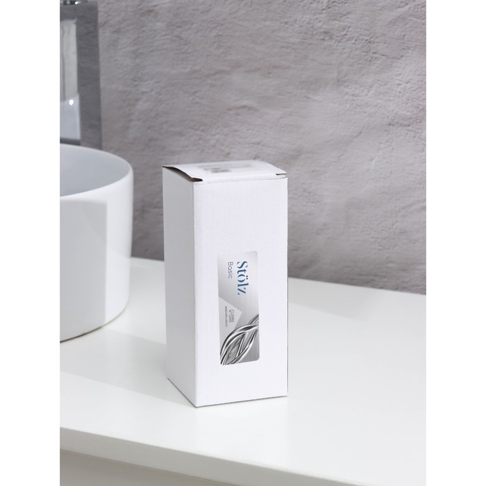 Дозатор для жидкого мыла Штольц Stölz, 400 мл, нержавеющая сталь Дозатор для жидкого мыла Штольц Stölz, 400 мл, нержавеющая сталь