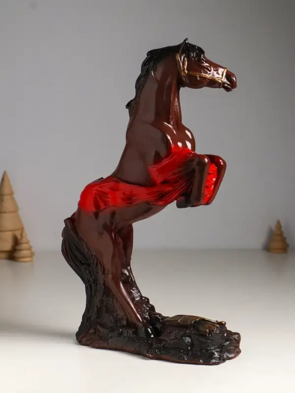 Фигура  Фигура "Победоносный конь" 34х22х9 см, коричневый