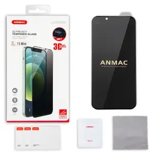Защитное стекло для iPhone 13 Mini ANMAC 3D Privacy Арт. 1137128