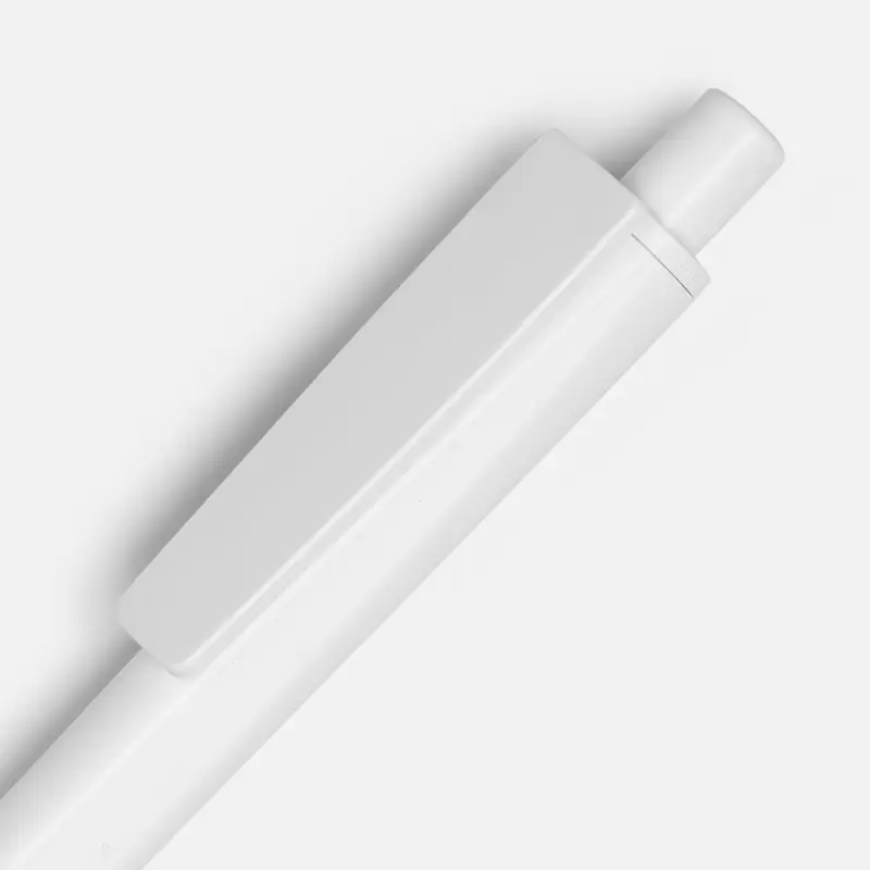 Ручка шариковая Ridge, белая Ручка шариковая Ridge, белая