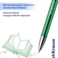 Ручка гелевая ErichKrause R=301 Original Gel, узел 0.5 мм, зелёная