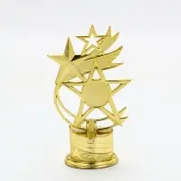 Статуэтка наградная &laquo;Звёзды&raquo;, под нанесение, 16&times;9&times;6 см, цвет золотой