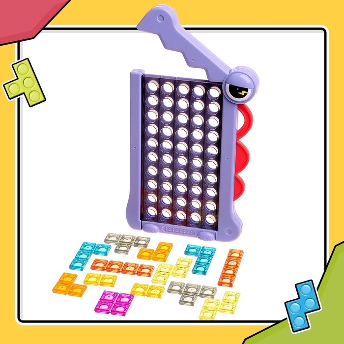 Настольная игра для детей на логику «Накорми Дино», головоломка, 1 игрок, 5+ Настольная игра для детей на логику «Накорми Дино», головоломка, 1 игрок, 5+