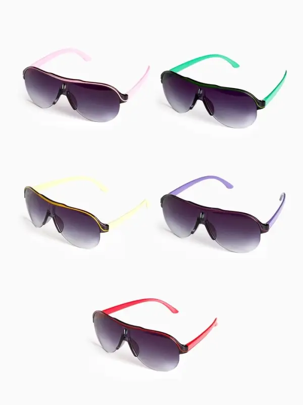 Очки солнцезащитные детские &laquo;OneSun. Маска&raquo;, uv 400, 13&times;12&times;5 см, микс