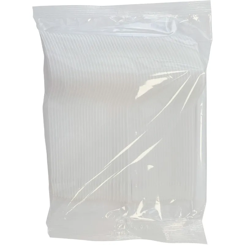 Вилка одноразовая белая ПП 150 мм 50шт/уп