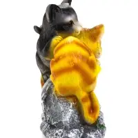 Садовая фигура 21,5 х 29 х 11 см Три котенка "Привет"