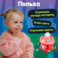 Развивающая игрушка «Звонкий домик», 5 фигурок, 3+