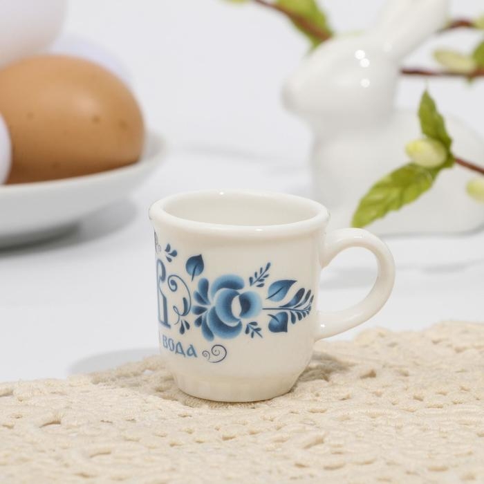 Кружечка для святой воды «ХВ» на пасху, 5,5 х 4 х 3 см Кружечка для святой воды «ХВ» на пасху, 5,5 х 4 х 3 см