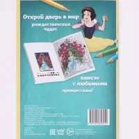 Раскраска по номерам, новогодняя, 17&times;24 см, &laquo;Принцессы&raquo;