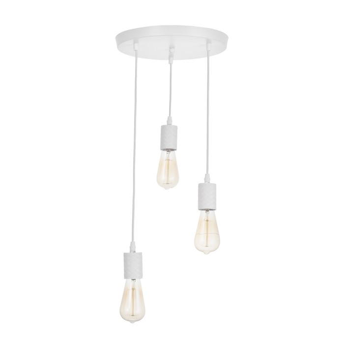 Светильник Светильник "Скин" 3хЕ27 40Вт белый 30х30х16-60см