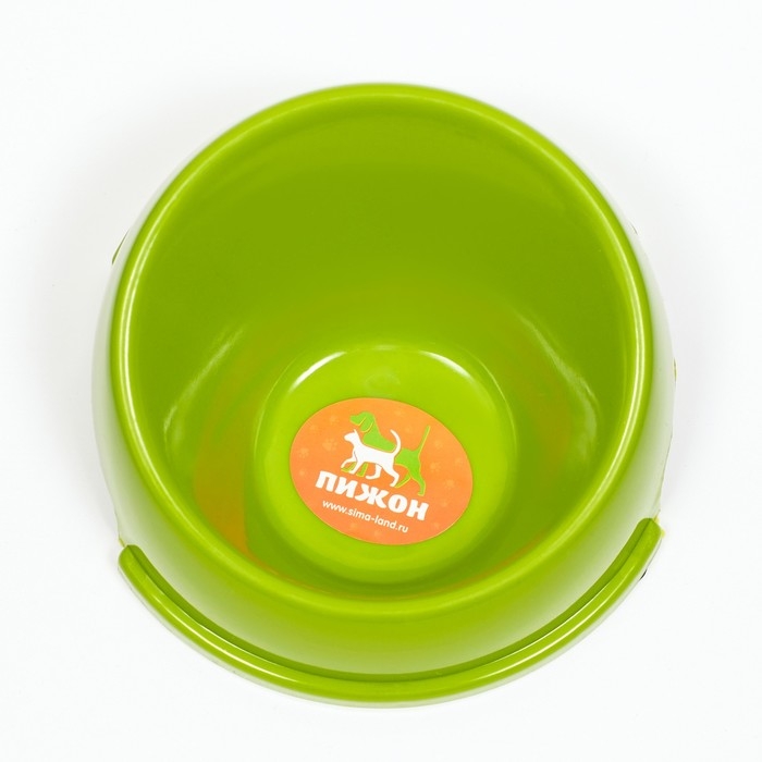 Миска  Миска "Ракушка", 100 мл, 13,6х12,5х7 см, зелёная