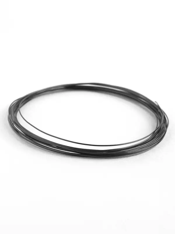 Проволока для плетения d=0.6 мм, намотка 5 м, чёрная
