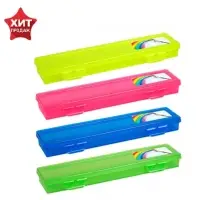 Пенал для кистей Стамм Primavera, 350&times;85&times;35 мм, футляр пластиковый, микс (цена за 1 шт.)