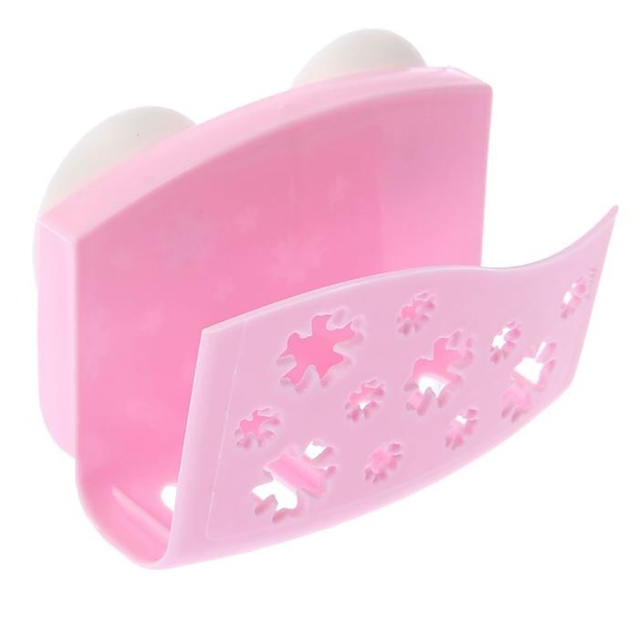 Подставка под губку на присосках, пластик, МИКС Подставка под губку на присосках, пластик, МИКС