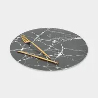 Салфетка сервировочная на стол круглая &laquo;Найт&raquo;, d=36 см