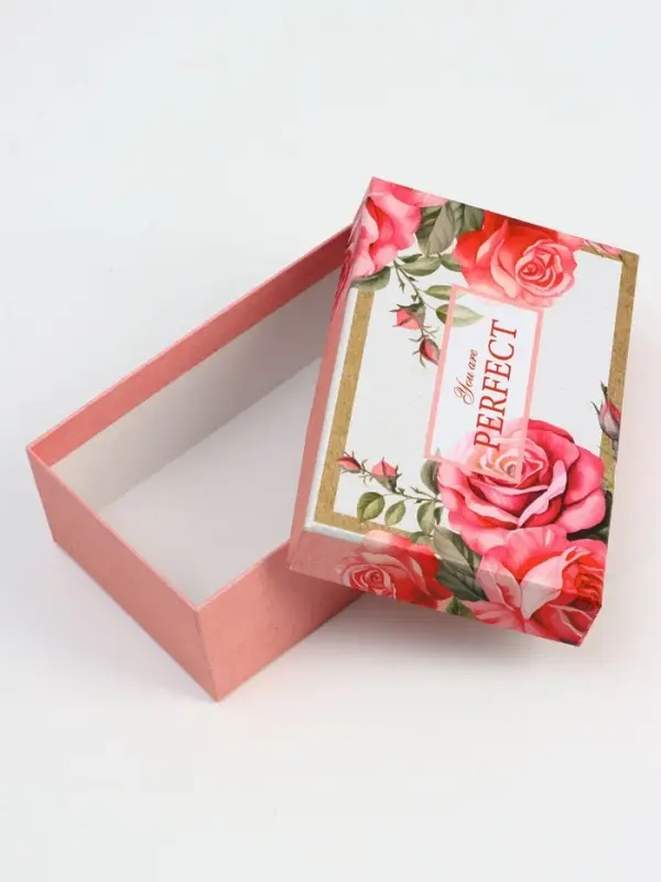 Набор подарочных коробок 10 в 1 Flowers, 32.5&times;20&times;12.5 - 12&times;7&times;4 см